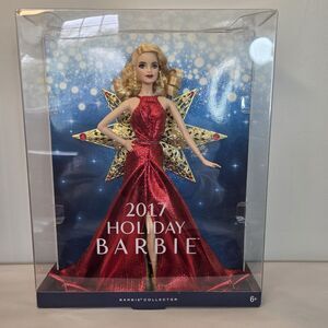 2017 Holiday Barbie Doll Blonde Mattel DYX39 NRFB